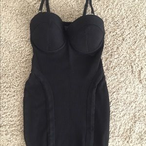 Guess XS black stretchy dress
